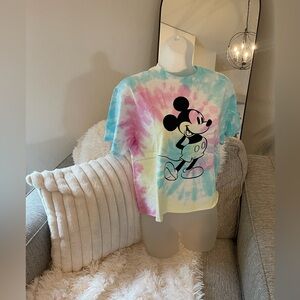 Tie dye Mickey Mouse shirt